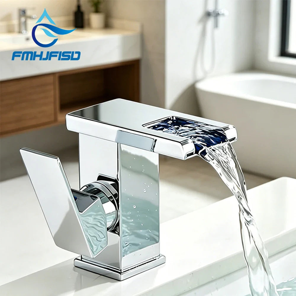 Smart Waterfall Bathroom Faucet
