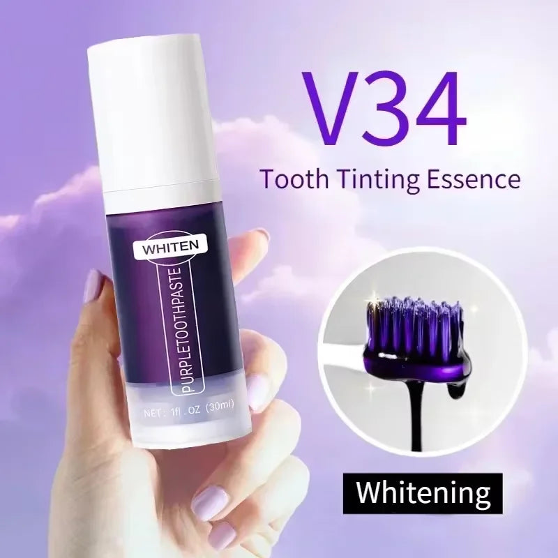 V34 Purple Smile Toothpaste